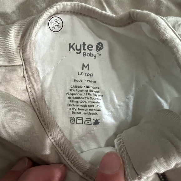 NWT Kyte Baby Sleep Sack 1.0 Khaki medium - Picture 4 of 5